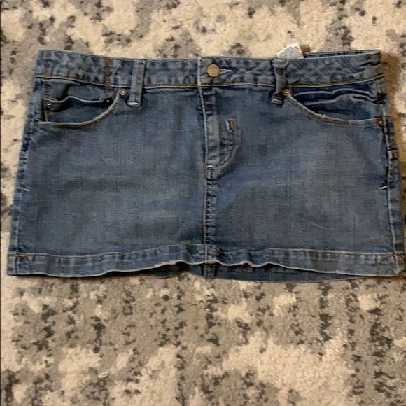 miss bisou Dresses & Skirts - Denim jean skirt with cute star pockets on back